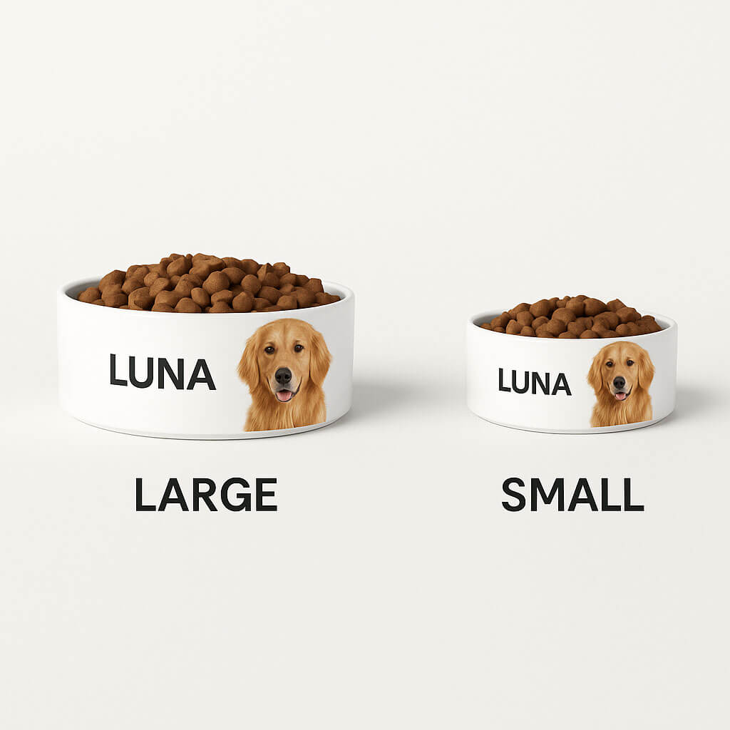 Paws Personalized Pet Bowl