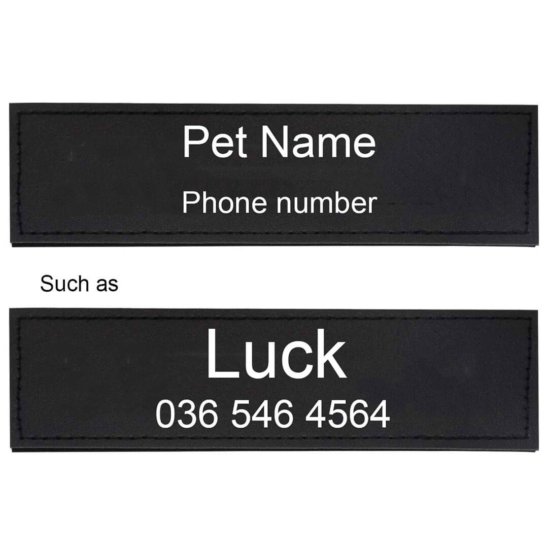 Matching Paws Personalised Dog Harness and Strong Rope Lead Set (XS to 2XL)