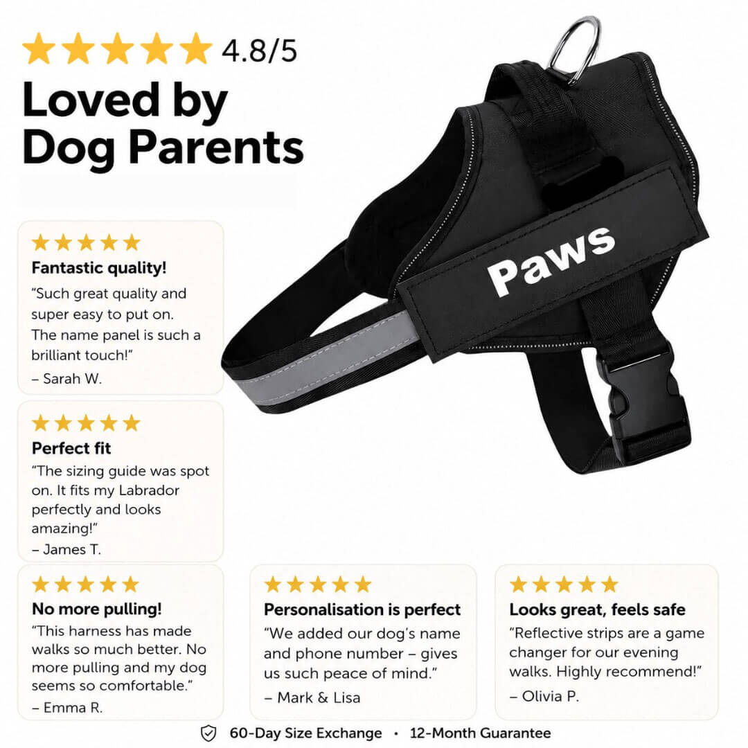 Paws Custom-Made No-Pull Dog Harness