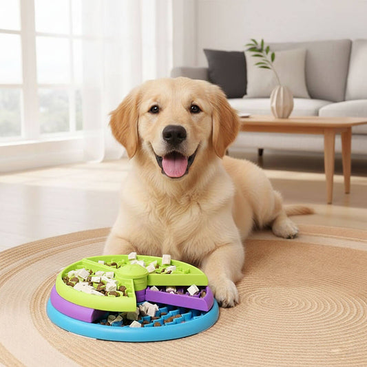 Paws Multi-Level Puzzle Feeder
